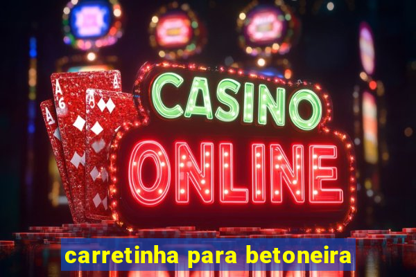 carretinha para betoneira